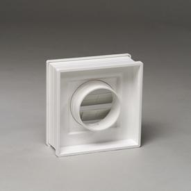 8x8 Dryer Vent Block - Inside View