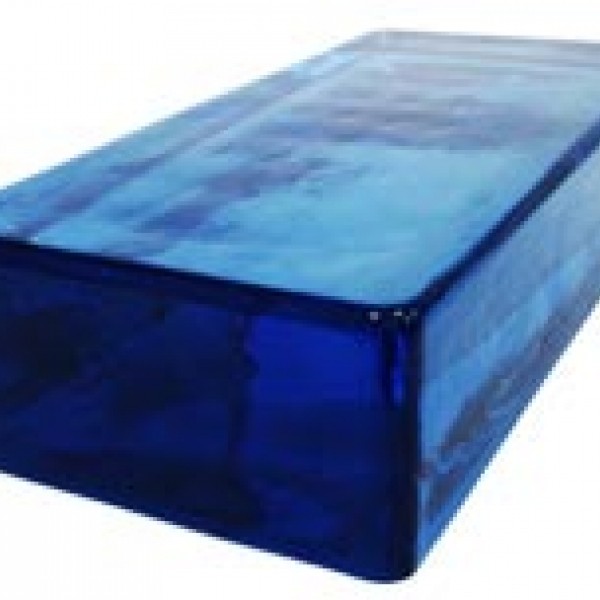 Blu Vetropieno Rectangular Buffalo Glass Block